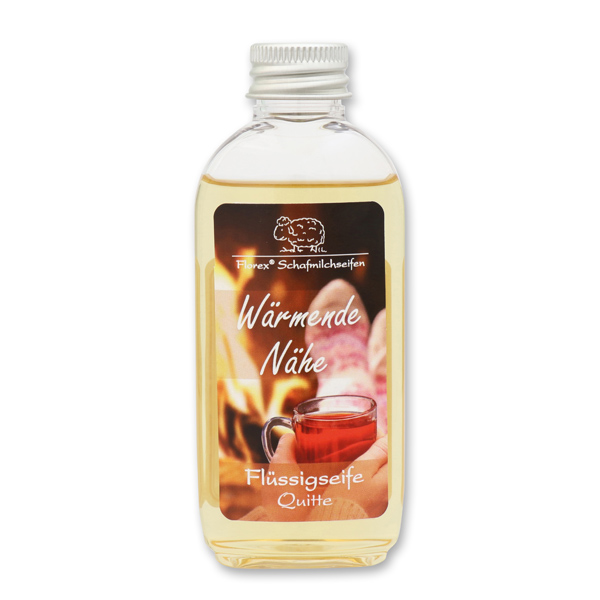 Liquid sheep milk soap 75ml "Wärmende Nähe", Quince 