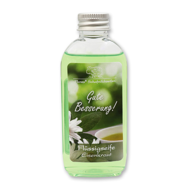 Liquid sheep milk soap 75ml "Gute Besserung", Verbena 