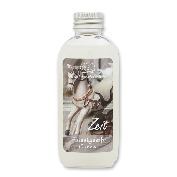 Liquid sheep milk soap 75ml "Zeit", Classic 