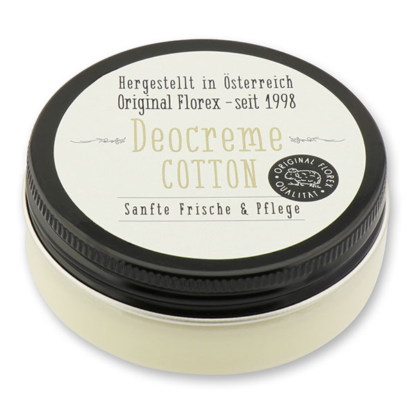 Deocreme 40ml "Aus Liebe zur Tradition", Cotton 