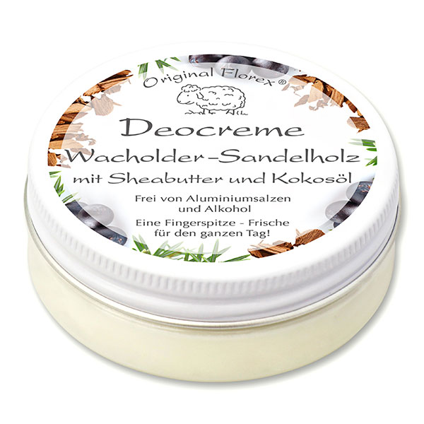 Deodorant Cream 40ml, Juniper-sandalwood 