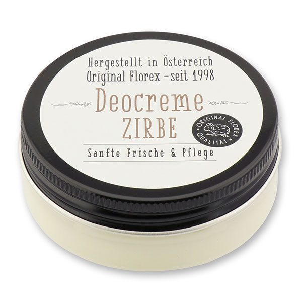 Deocreme 40ml "Aus Liebe zur Tradition", Zirbe 