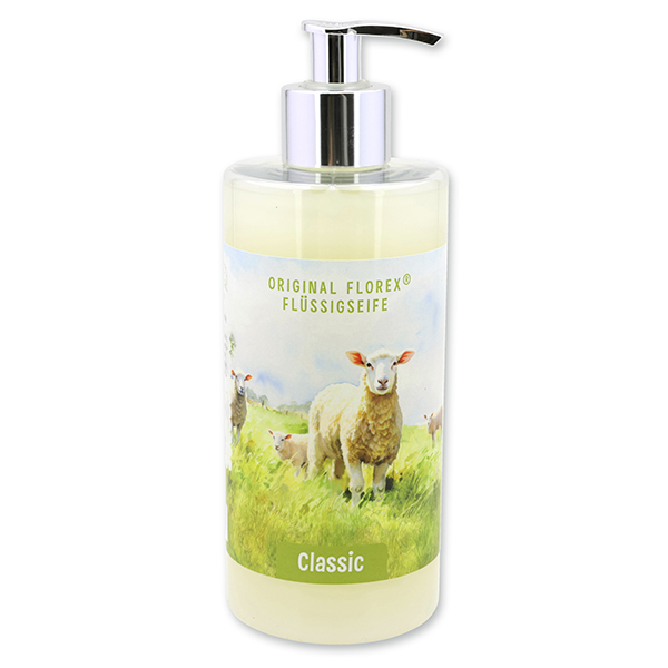 Flüssigseife mit biologischer Schafmilch 400ml "Naturzauber Motiv 7", Classic 