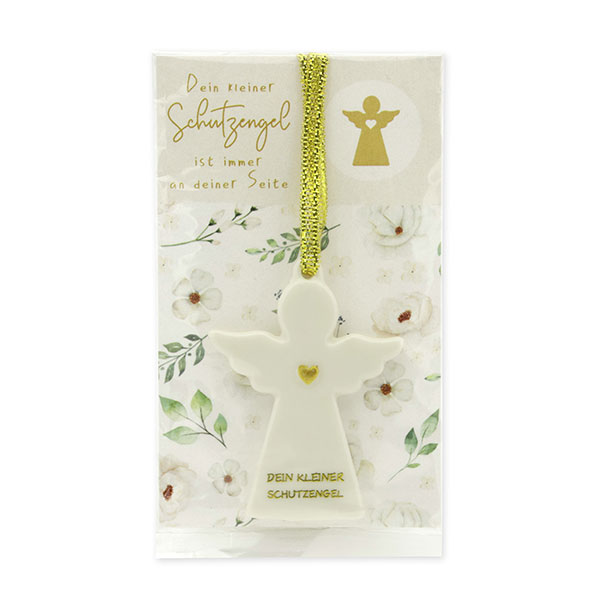 Schutzengel mit Herz in Cello 