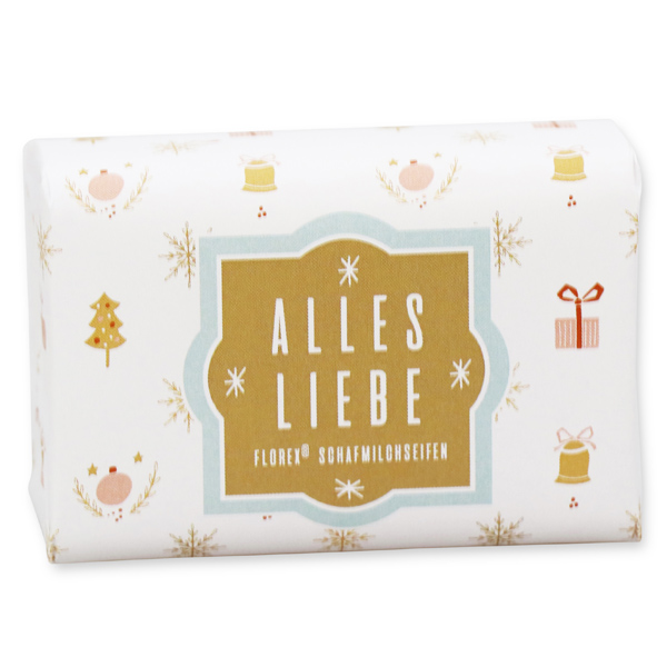 Sheep milk soap 100g "Alles Liebe", Classic 