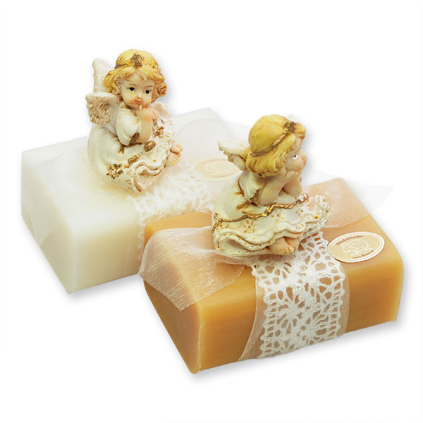 Sheep milk soap 100g decorated with an angel Classic/quince 