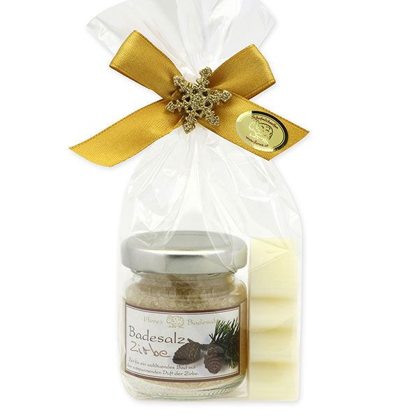 Badeset 2-teilig in Cello, Zirbe 