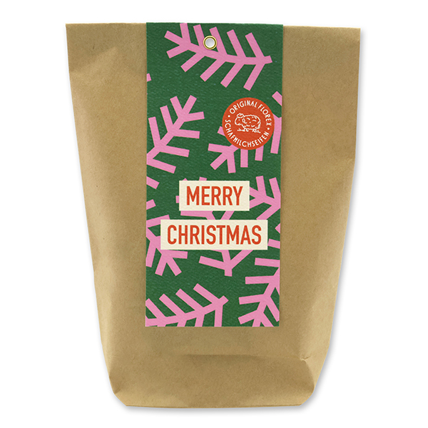 Wellness Set "Colourful Holidays motif 13", Christmas rose white 