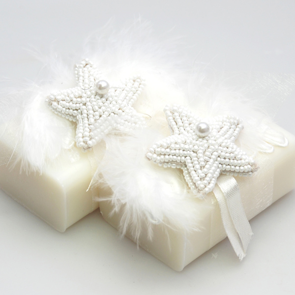 Sheep milk soap 100g decorated with a star, Classic 