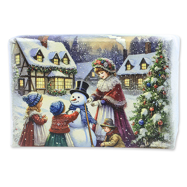 Sheep milk soap 150g Winter Magic "Christmas magic motif 14" 