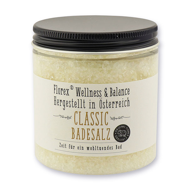 Bath salt 300g with label "Love for tradition", Classic 