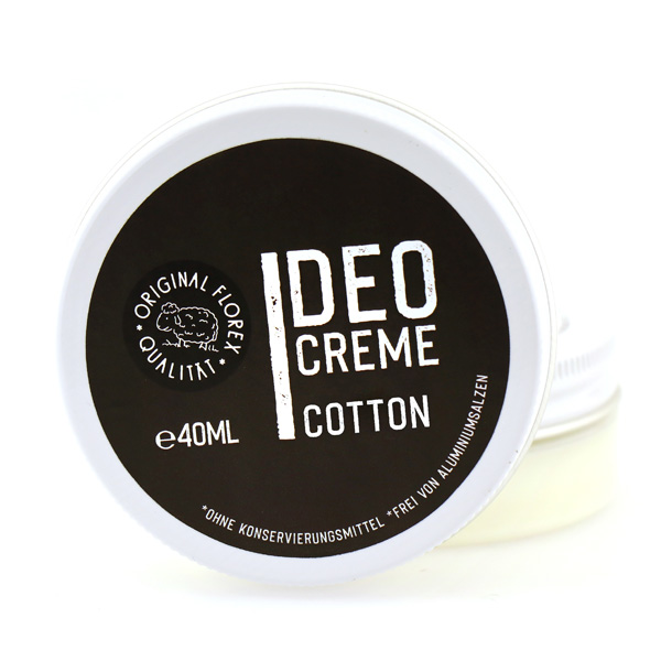 Deodorant Cream 40ml black, Cotton 