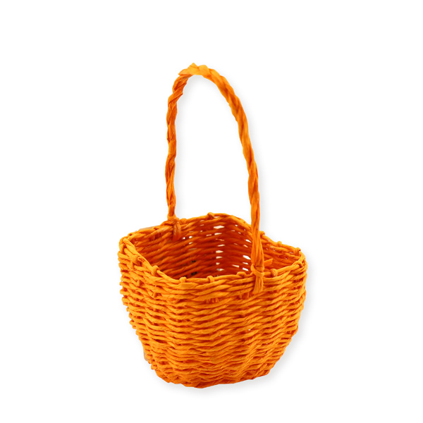 Basket small orange 6x6x9cm 