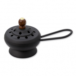 Weihrauchgefäß mit Griff 18x8cm, für Kohle 