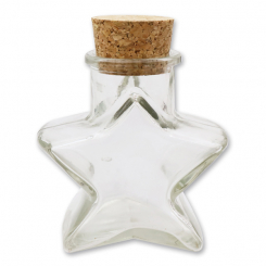 Star shaped glass jar 150ml 