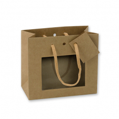 Tragetasche 16 + 8 x 14 cm 