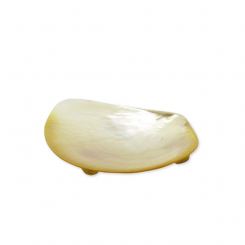 Muschel Seifenablage mit Füße Ø ca. 11cm 