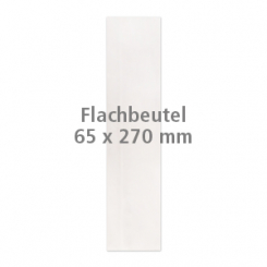 Cellophan-Flachbeutel 65x270mm (100 Stück) 