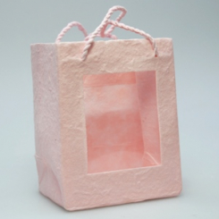 Tragtasche Standard 8x5,5x10cm, rosa 