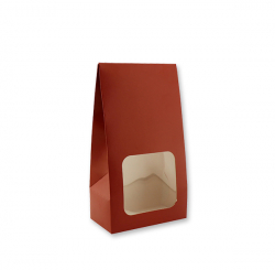 Box white 11x6x20cm red 