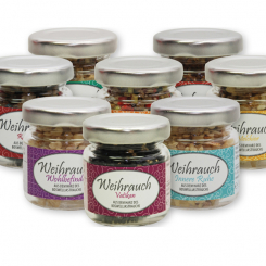 Weihrauchmischung 25g im Glas, sortiert 
