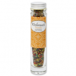 Incense mix 35g in a high glass jar, "Paradies" 