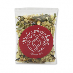 Weihrauchmischung 25g im Cello, Winterzeit 