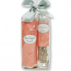 Incense set in a cellophane bag, Incense "Echte Myrrhe" 