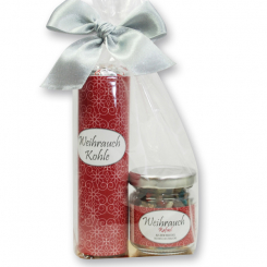 Räucherset in Cello, Weihrauchmischung Rafael 