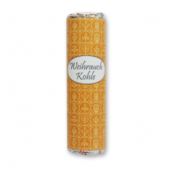 Räucherkohle Ø 33mm, "Motiv Melchior" 