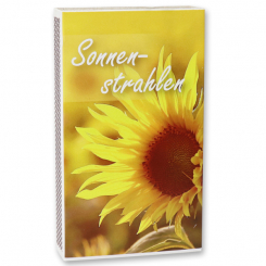 Zündhölzer groß, "Sonnenstrahlen" 