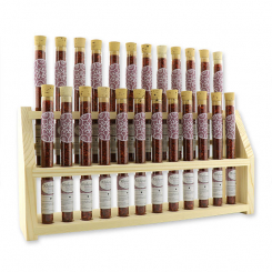 Aufsteller Holz befüllt mit Weihrauchmischung 18g in der Phiole, Balthasar 