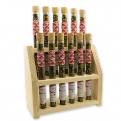 Aufsteller Holz befüllt mit Weihrauchmischung 18g in der Phiole, Schutzengel 