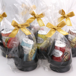 Incense burner in cello, sorted 