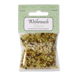 Incense mix 25g in a cellophane bag with a card, "Maria" 