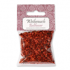 Incense mix 25g in a cellophane bag with a card, "Balthasar" 