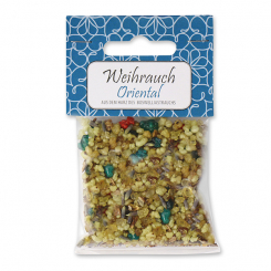 Incense mix 25g in a cellophane bag with a card, "Oriental" 