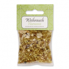 Incense mix 25g in a cellophane bag with a card, "Harmonie" 