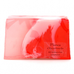 Handmade glycerin-soap 90g in cello, amor 