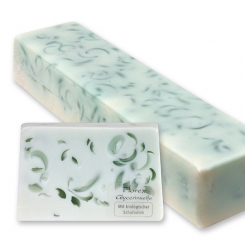 Handmade glycerin-soap block ca. 1,80kg, Impression 