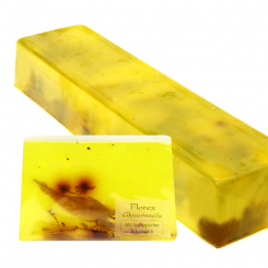 Handgemachter Glycerinseifen Strang ca. 1,80kg, Lindenblüte 