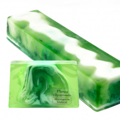 Handmade glycerin-soap block ca. 1,80kg, fir forest 