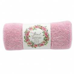 Gästehandtuch 30x50cm rosa 'Einzigartige Augenblicke' 