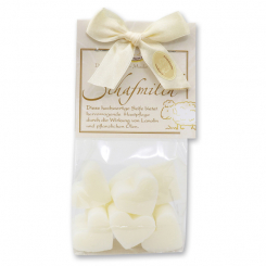 Schafmilchseife Herz mini 10x8g in Cello "klassisch", Classic 
