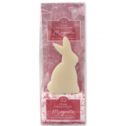 Schafmilchseifen "Florentine" in Cello, Hase 80g Classic und eckig 100g Magnolie 