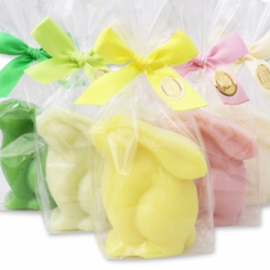 Sheep milk soap rabbit 130g, in a cellophane, sorted 