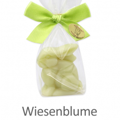 Sheep milk soap rabbit 40g, in a cellophane, Meadow flower 