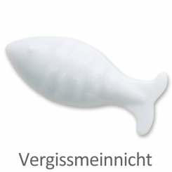 Sheep milk soap fish big 108g, Forget-me-not 