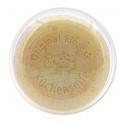 Schafmilchseife rund 100g in der Dose, Küchenseife 