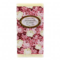Schafmilchseife Tafel 100g "Vintage-Motiv 151", Classic 